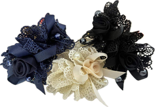 Elegant Vintage Lace Scrunchie