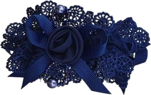 Elegant Vintage Lace Scrunchie