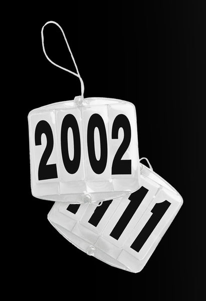 4 DIGIT BRIDLE NUMBER HOLDER