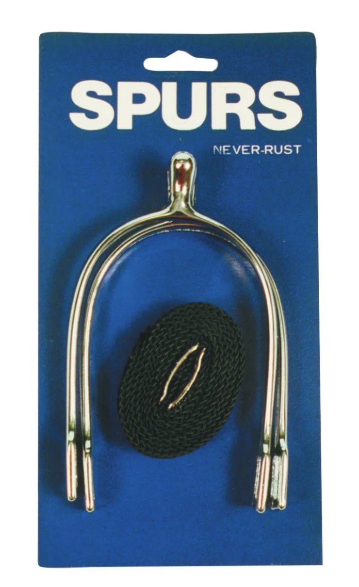 LADIES – POW SPUR SET WITH STRAPS