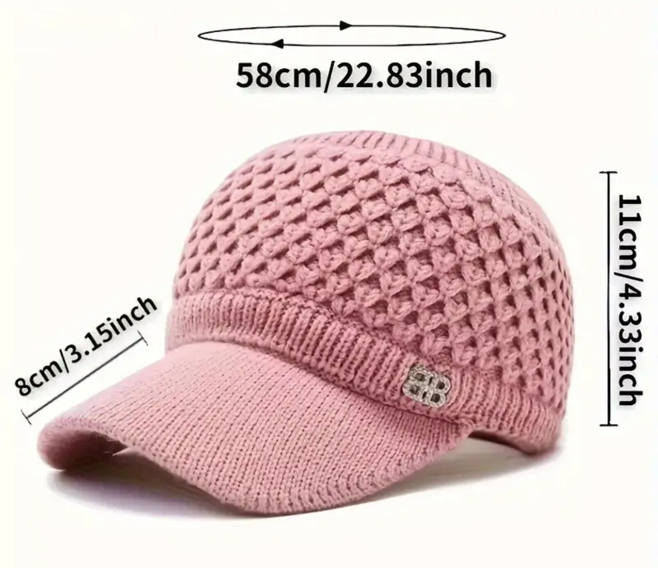 Women’s Textured Peak Band Hat