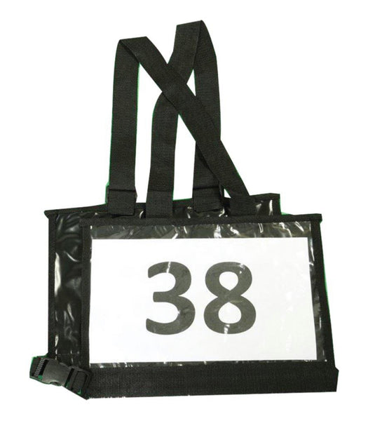 COMPETITION NUMBER HOLDER VEST - ADJUSTABLE
