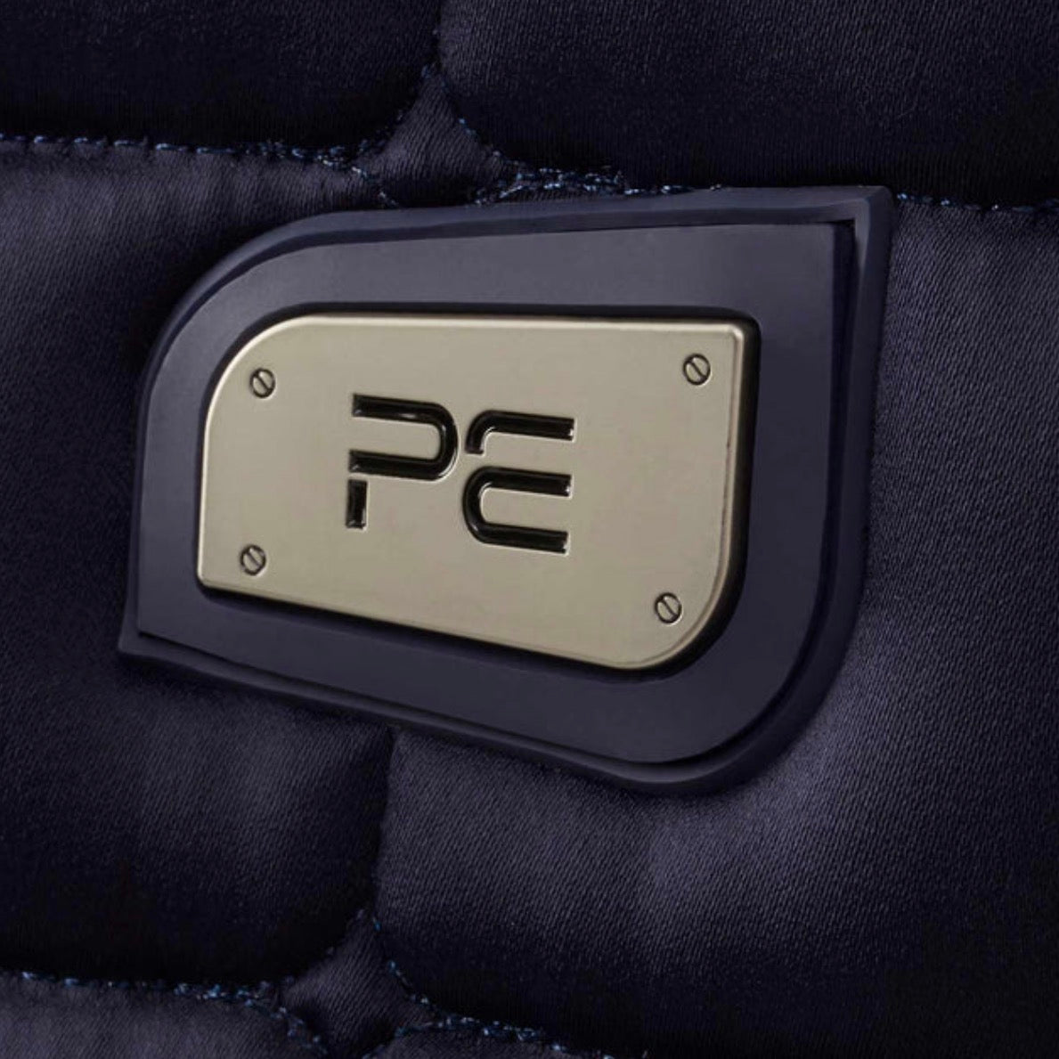 Capella Close Contact Merino Wool Dressage Square Navy/Natural Wool