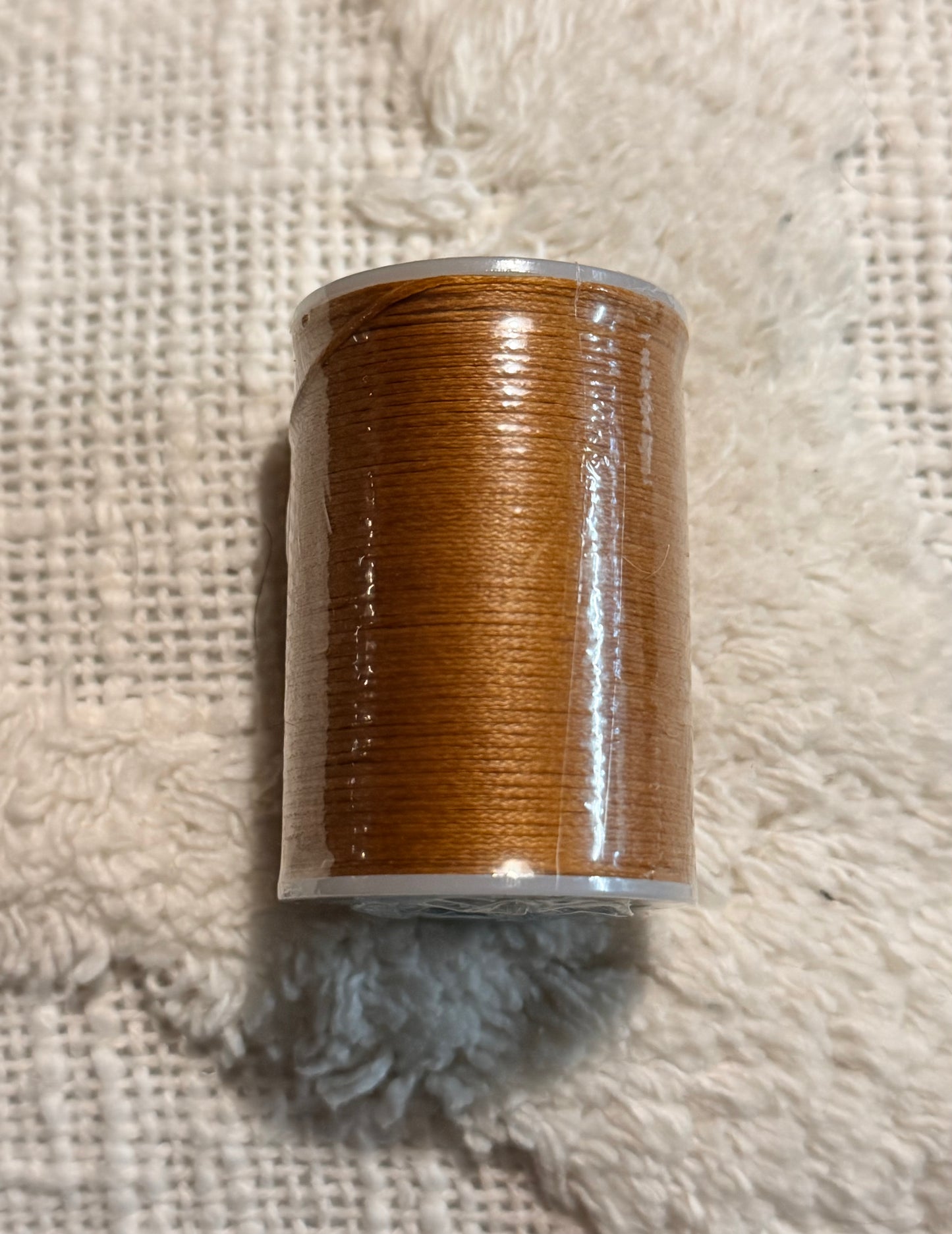 CHESTNUT Waxed Plaiting Thread