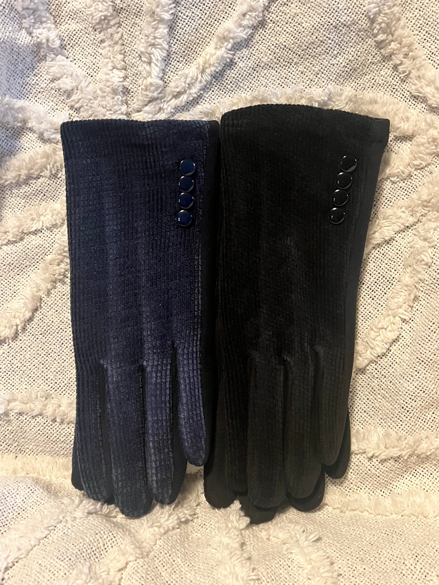 Ladies Velvet Gloves