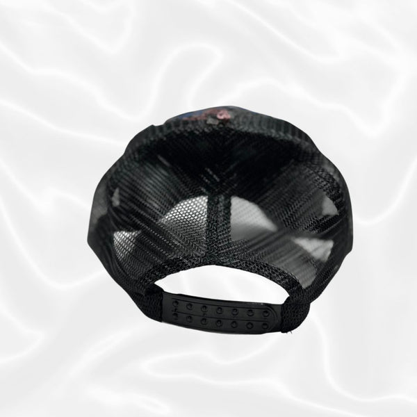 Colourful Black Mega Bling Hat