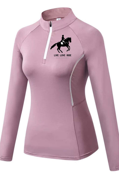 Dressage - Long Sleeve Tech Sports Top - Base Layer