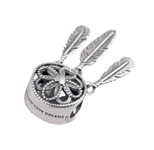 Sterling Silver Follow Your Dreams Charm