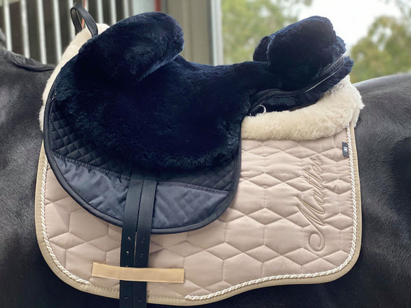 SHEEPSKIN BAREBACK PAD