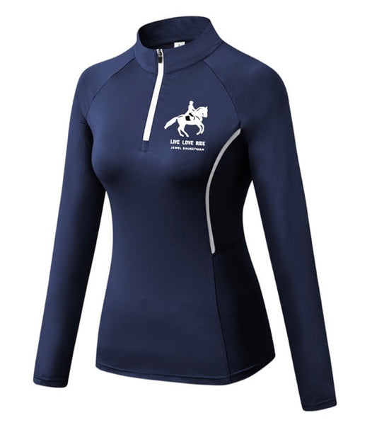 Dressage - Long Sleeve Tech Sports Top - Base Layer