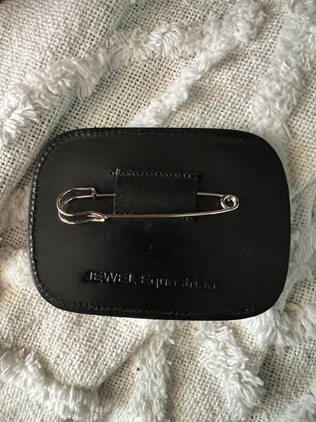 Patent Leather Saddle Cloth Numbers