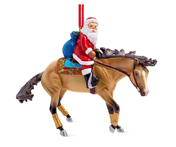 Breyer Stablemates Santa Reiner Ornament