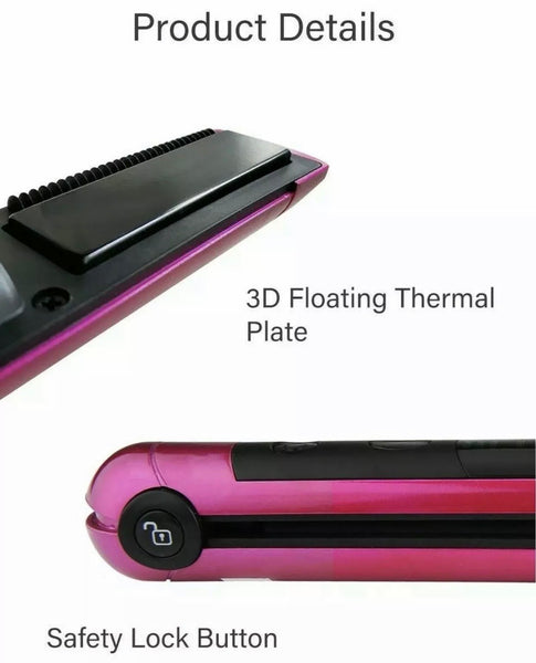 PRITECH - Mini Cordless Hair Straightener