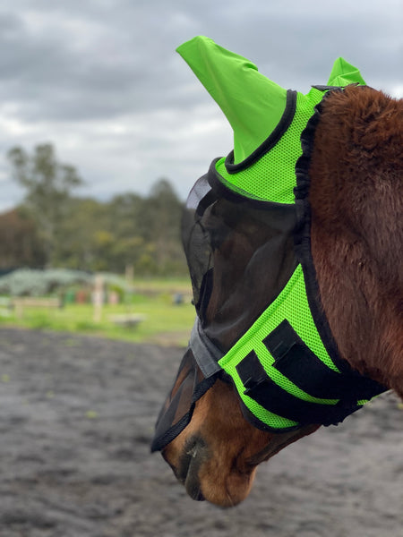 BUZZ OFF FLY MASK WITH EARS