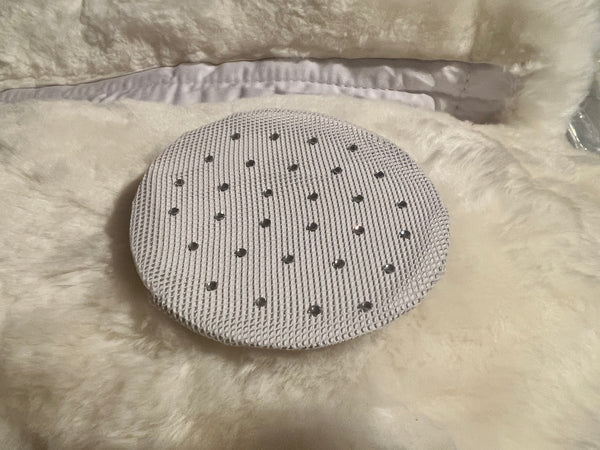 Diamante Sheer Hair Bun Net