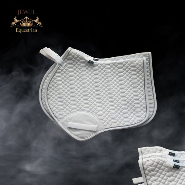 Jumping Pad with Silver Piping