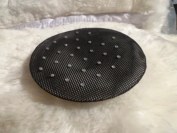 Black Hair net with jewels