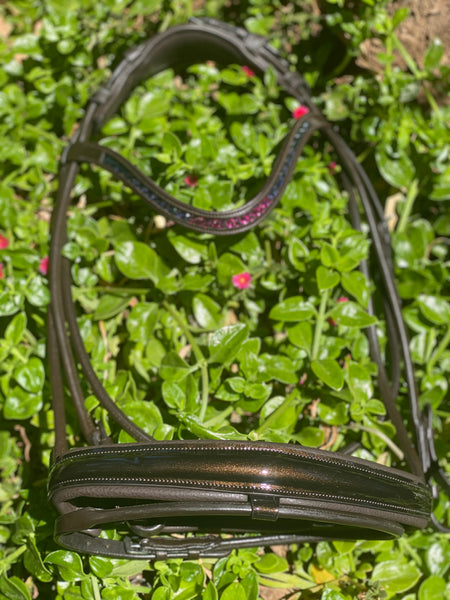 BROWN ‘Angel’ Anatomical Rolled Snaffle