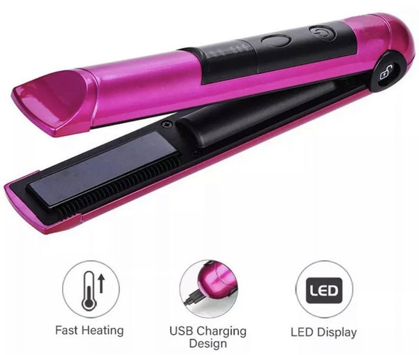 PRITECH - Mini Cordless Hair Straightener