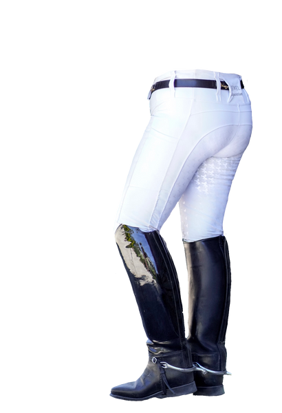 WHITE COMPETITION TIGHTS