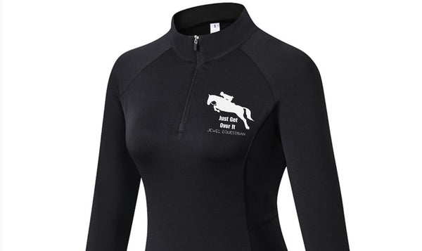 Jumping - Long Sleeve Tech Sports Top - Base Layer