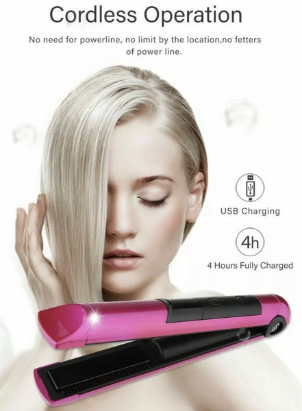 PRITECH - Mini Cordless Hair Straightener