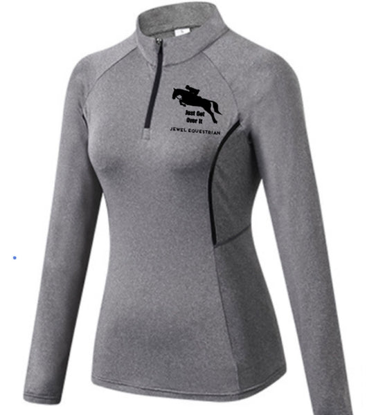 Jumping - Long Sleeve Tech Sports Top - Base Layer