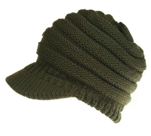 Peak Pony Tail Beanie