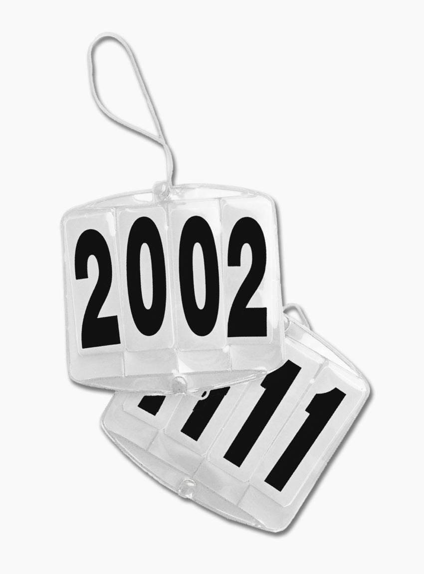 4 DIGIT BRIDLE NUMBER HOLDER