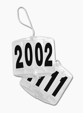 4 DIGIT BRIDLE NUMBER HOLDER