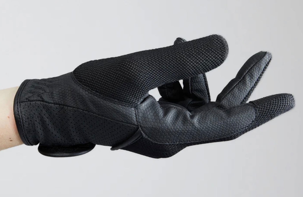 BLACK Premier Equine 
 Presa Mesh Riding Gloves