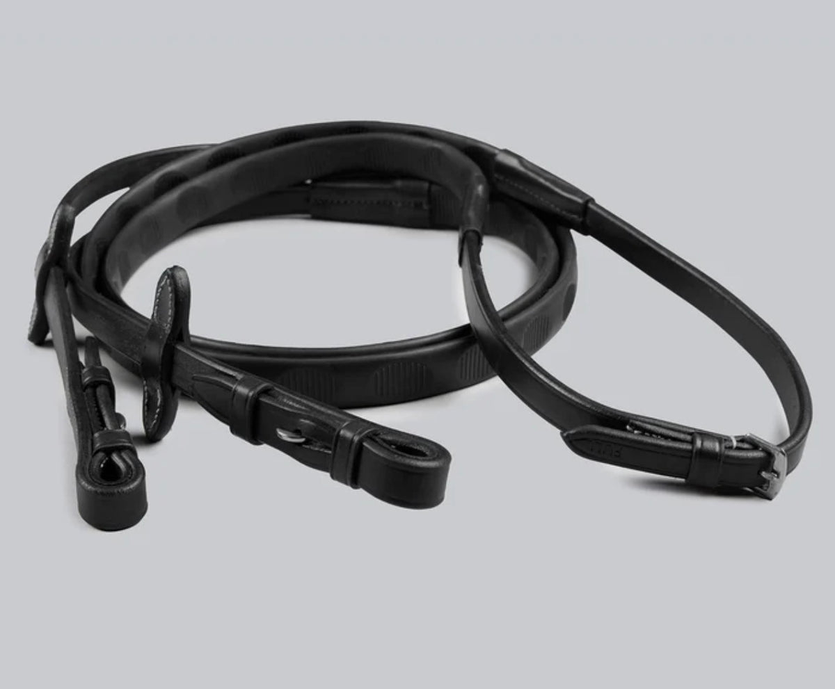 FULL - Black Thumb Rubber Reins