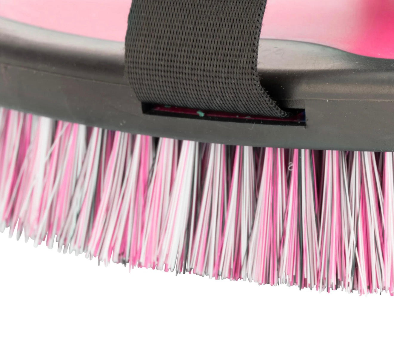 PINK - Shires EZI-GROOM Grip Large Body Brush
