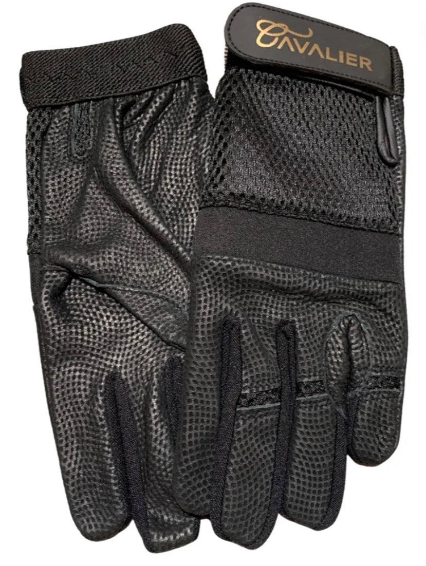 SMALL BLACK CAVALIER - POLO GLOVES