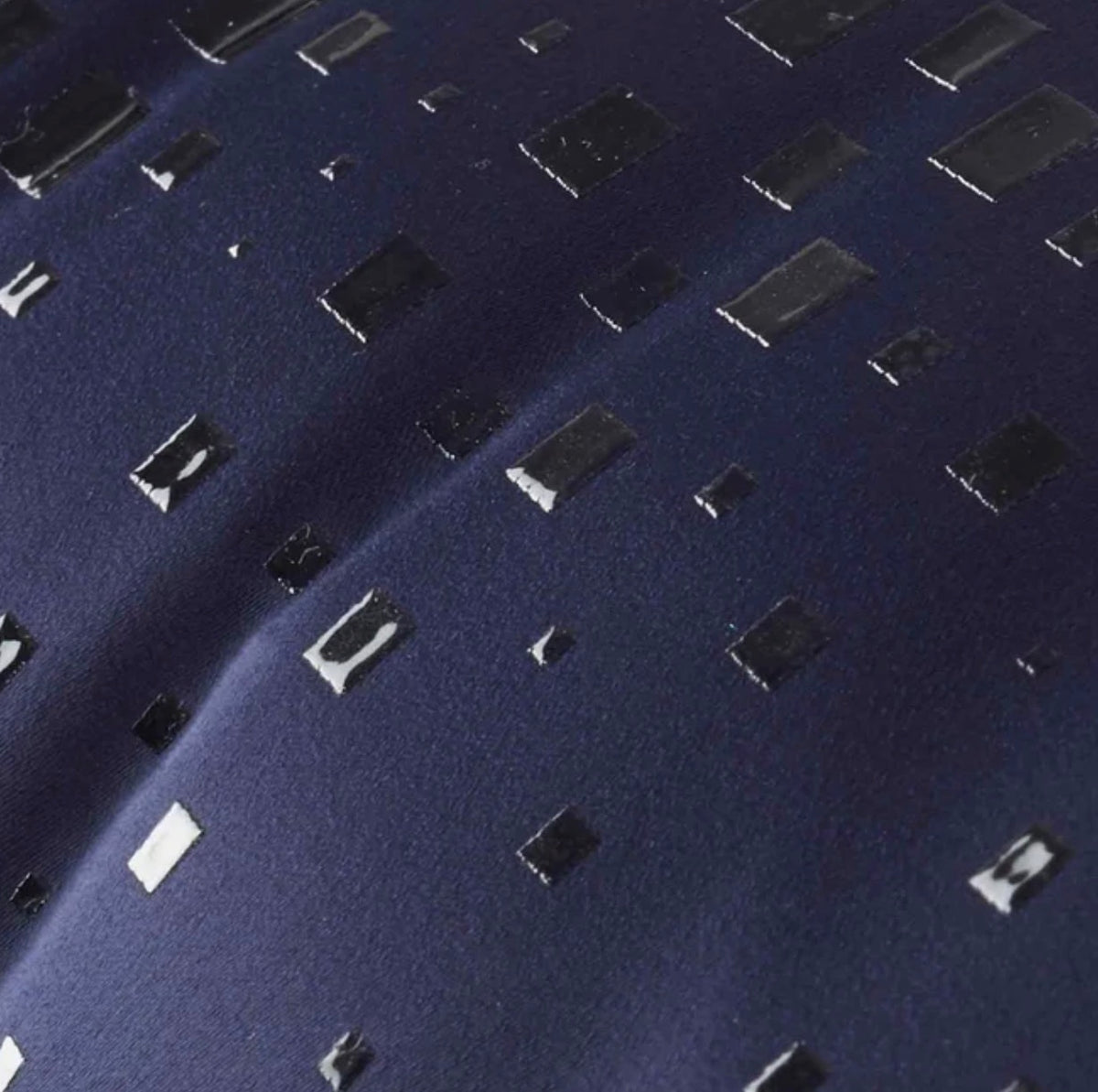 Capella Close Contact Merino Wool Dressage Square Navy/Natural Wool