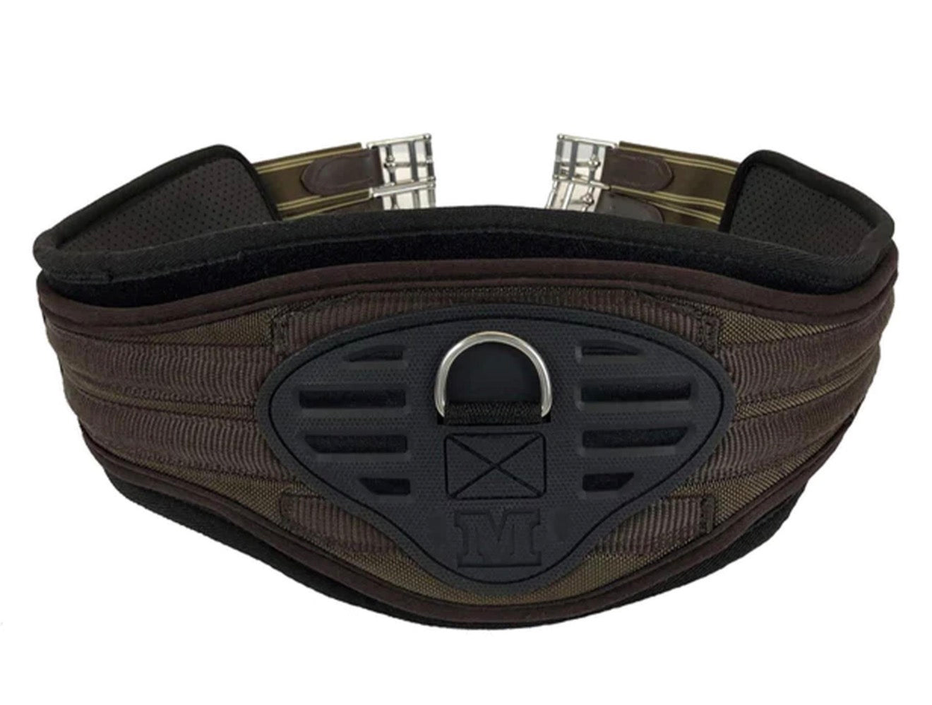 Majyk Equipe Ergonomics "Superhorse " Contoured Jump Girth with Detachable Liner - Black