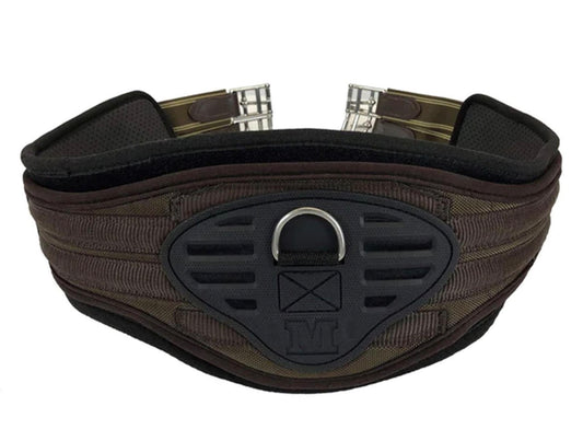 50”/128cm - Majyk Equipe Ergonomics "Superhorse " Contoured Jump Girth with Detachable Liner - Black