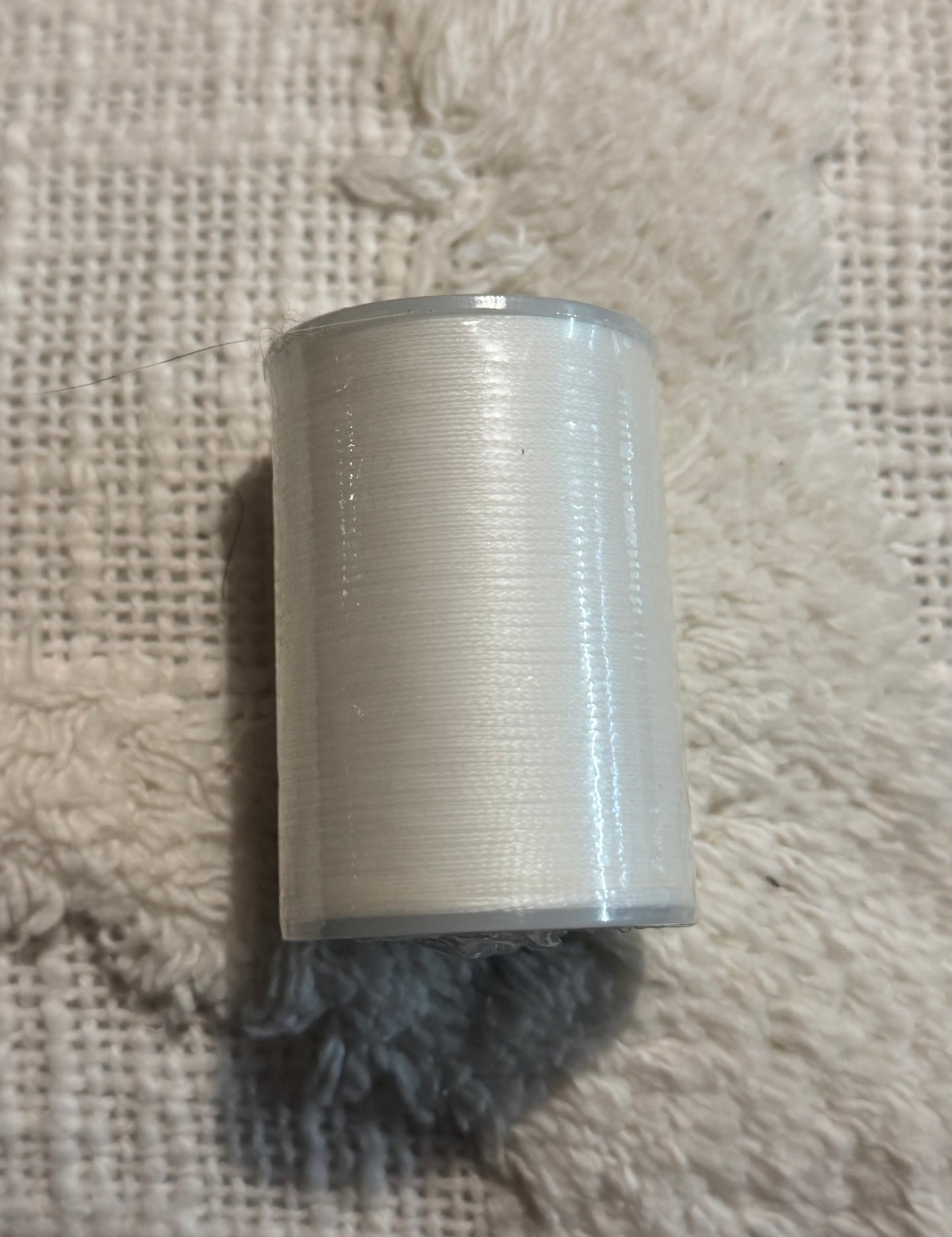 WHITE Waxed Plaiting Thread