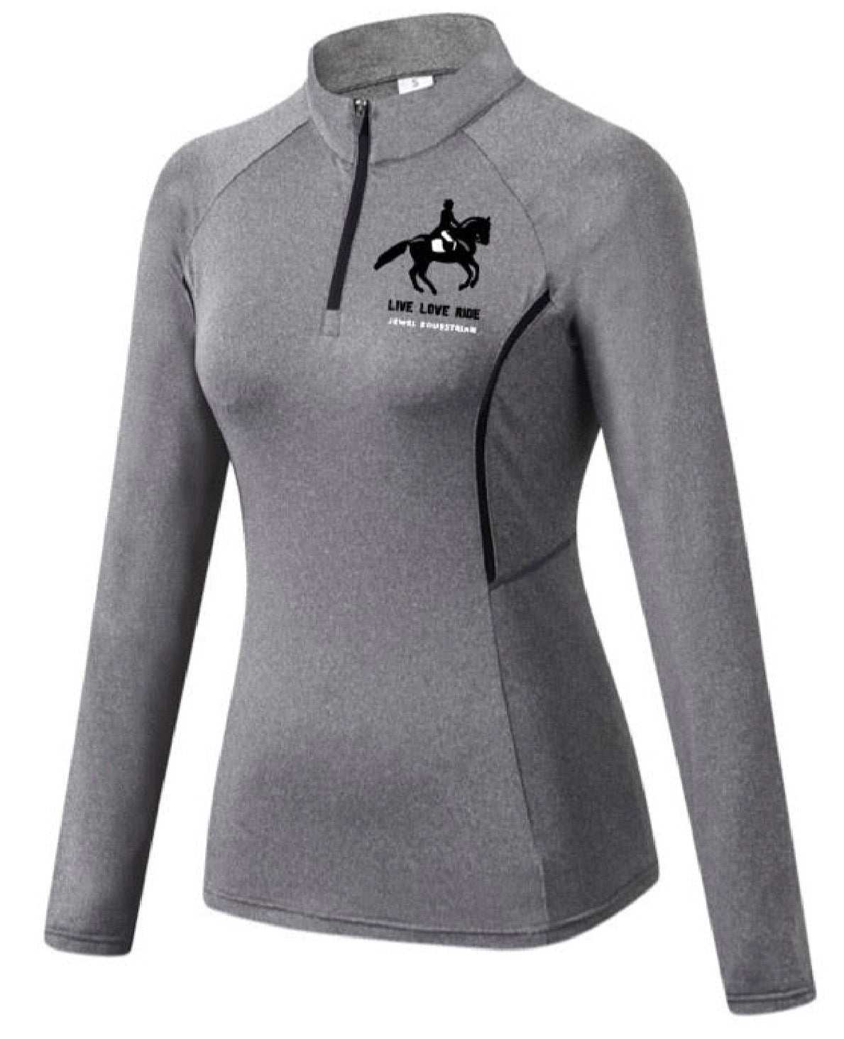 XL Grey Dressage Base Layer