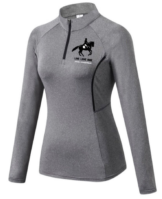 XXL LARGE Grey Dressage Base Layer