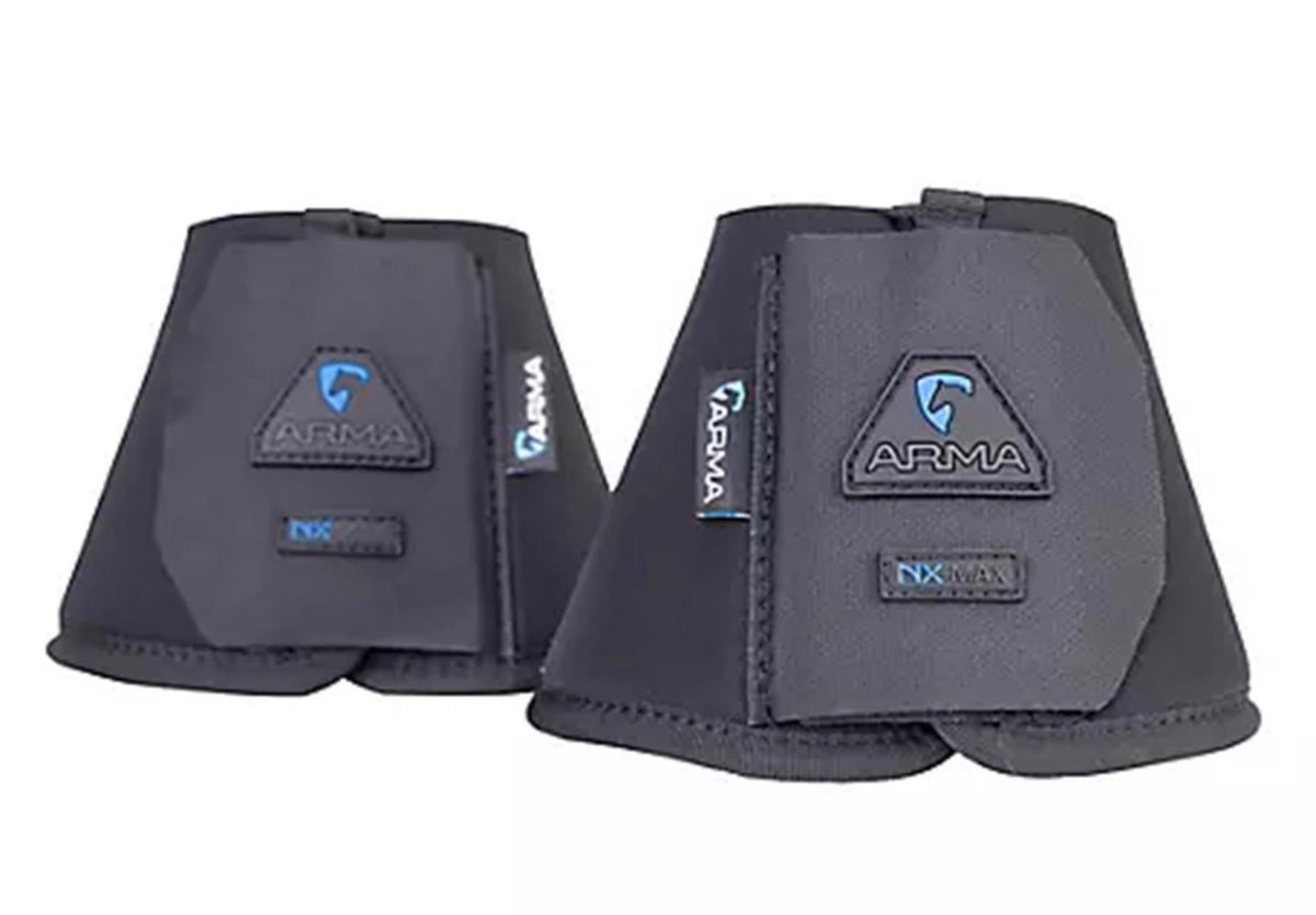 EXTRA FULL - Shires ARMA NX-MAX Over Reach Boots Black