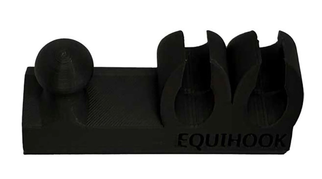 EquiHook - Magnetic Whip & Kit Holder BLACK