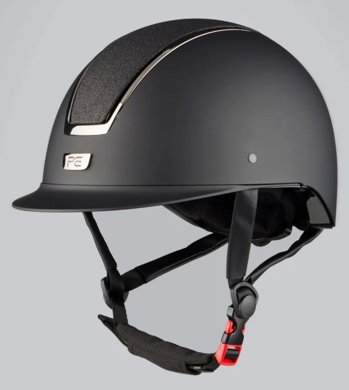 LARGE Black - Odyssey Horse Riding Helmet Black