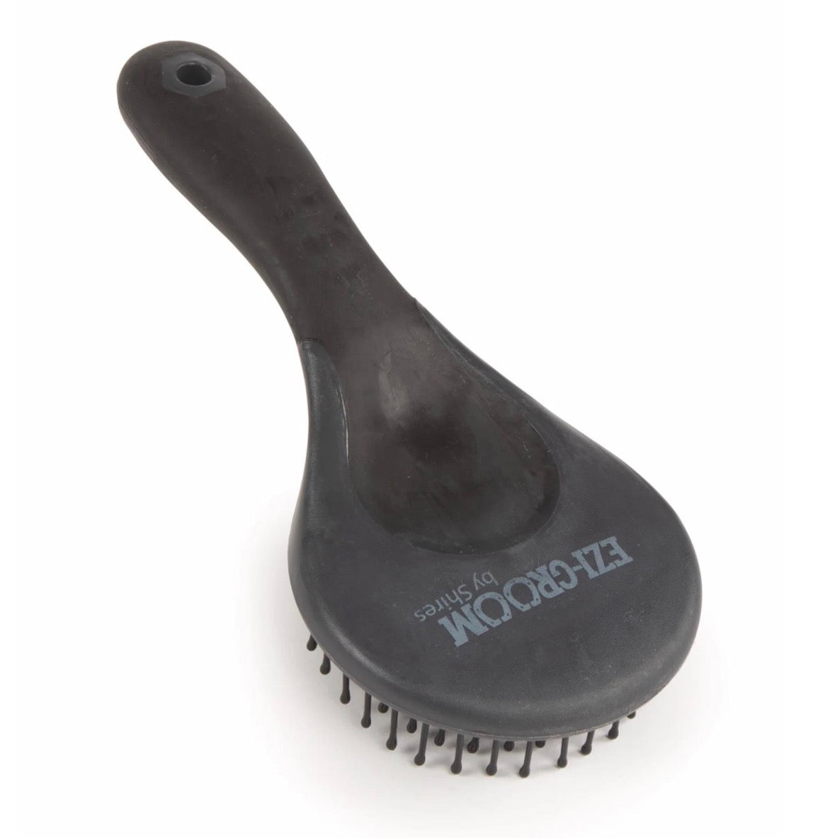 BLACK Shires EZI-GROOM Grip Mane & Tail Brush