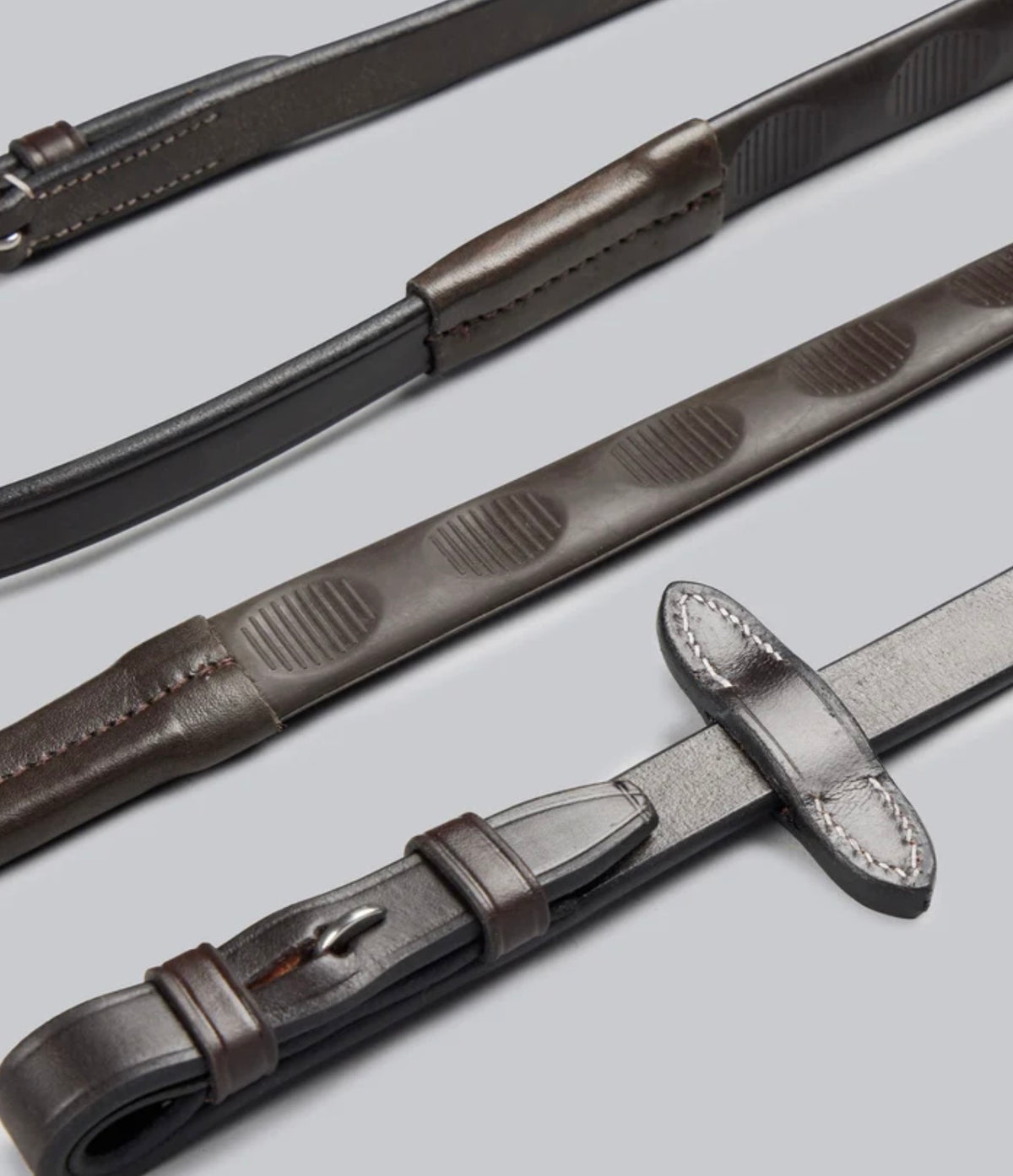 FULL - Dark Havana Thumb Rubber Reins