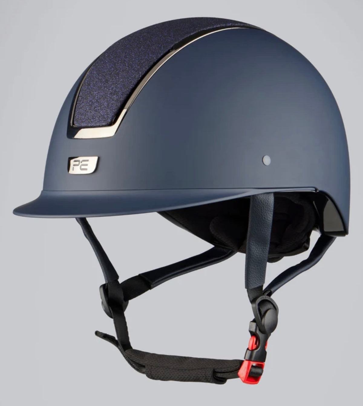 MEDIUM Midnight Navy - Odyssey Horse Riding Helmet Black