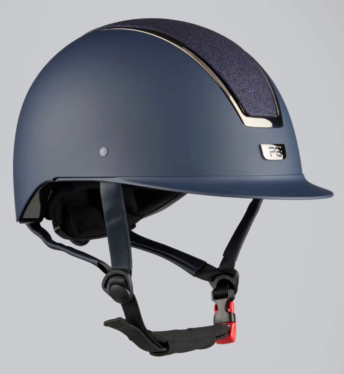MEDIUM Midnight Navy - Odyssey Horse Riding Helmet Black