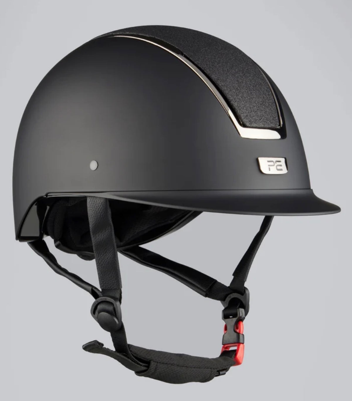 LARGE Black - Odyssey Horse Riding Helmet Black