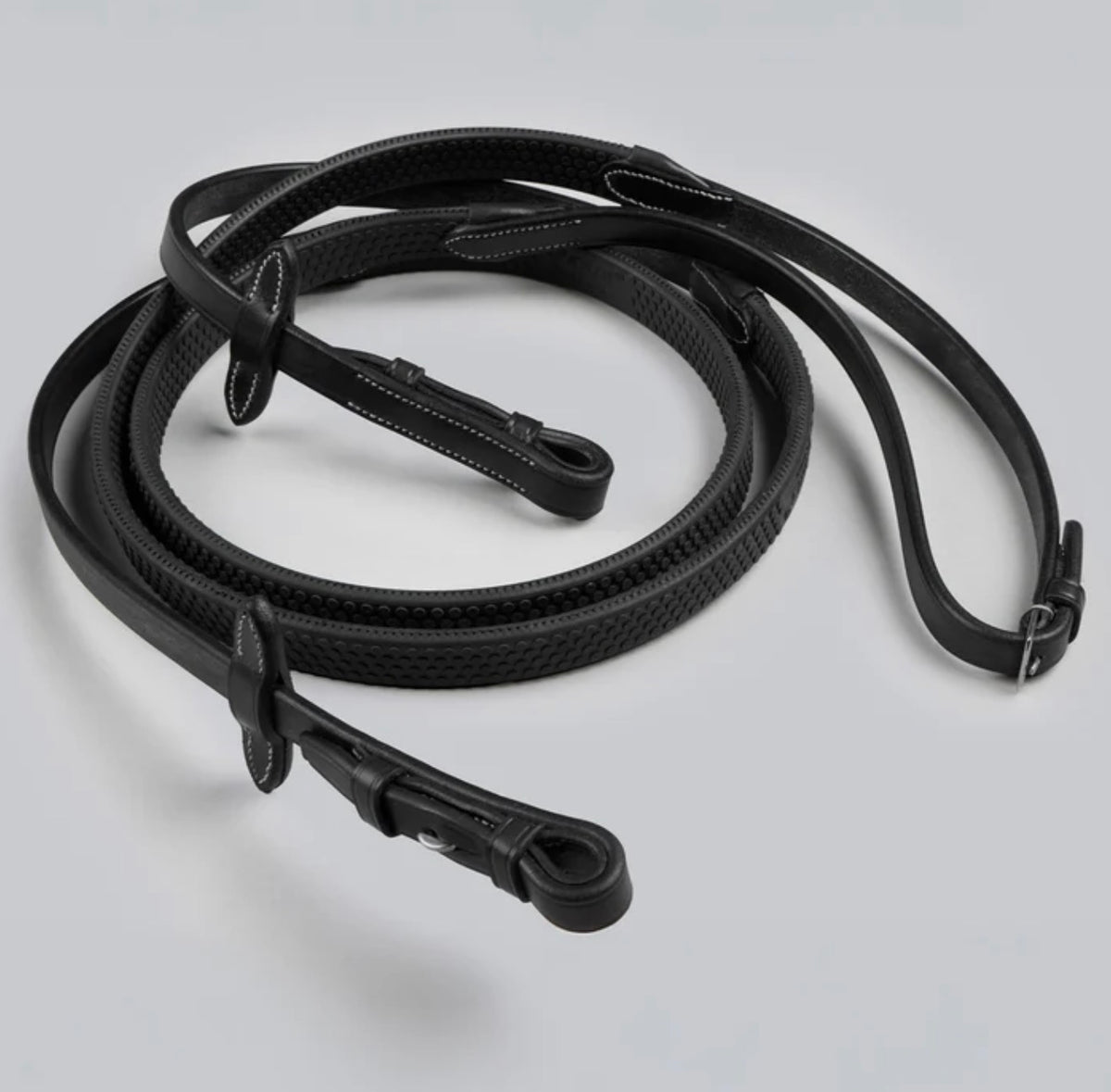 FULL - Rubber Reins Black