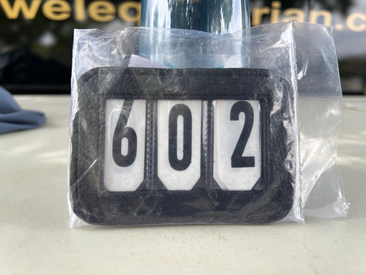 Cavalier Bridle Number Holder – 3 Digit Small